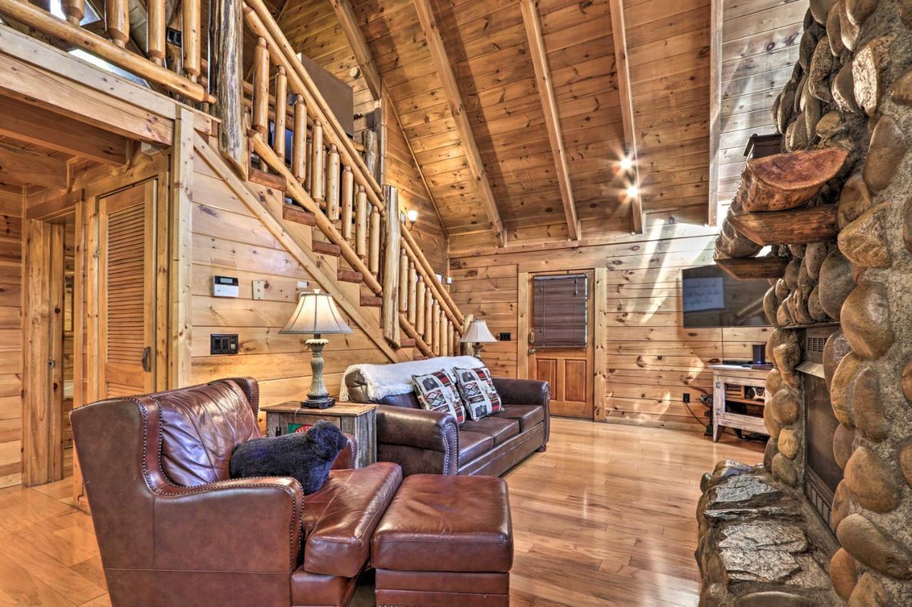 Smoky Mountain Log Cabin 7 Mi To Gatlinburg! سيفيرفيل المظهر الخارجي الصورة