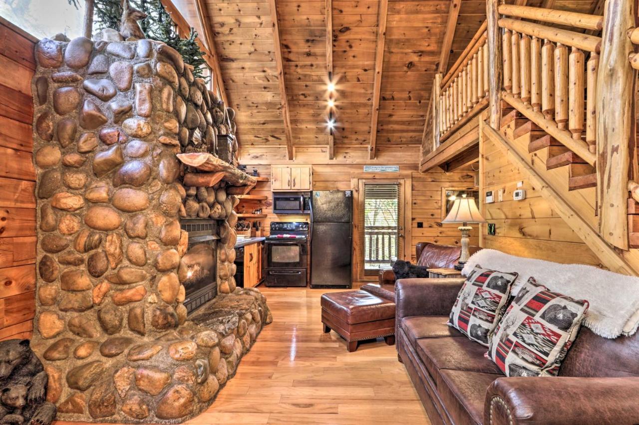 Smoky Mountain Log Cabin 7 Mi To Gatlinburg! سيفيرفيل المظهر الخارجي الصورة