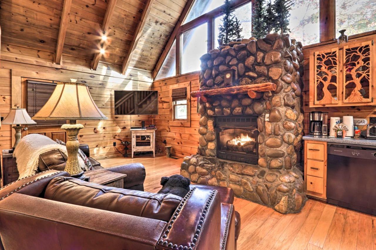 Smoky Mountain Log Cabin 7 Mi To Gatlinburg! سيفيرفيل المظهر الخارجي الصورة