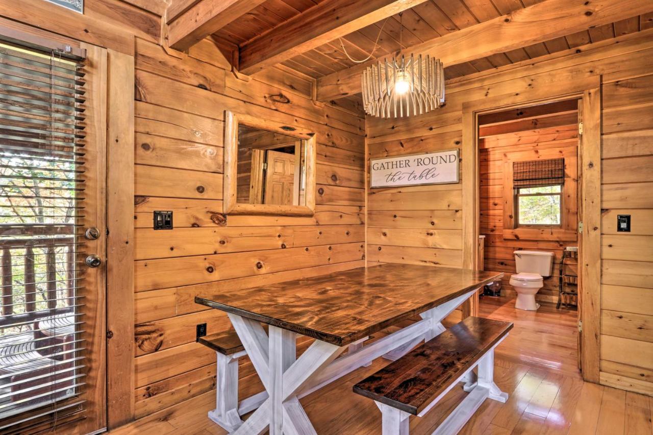 Smoky Mountain Log Cabin 7 Mi To Gatlinburg! سيفيرفيل المظهر الخارجي الصورة