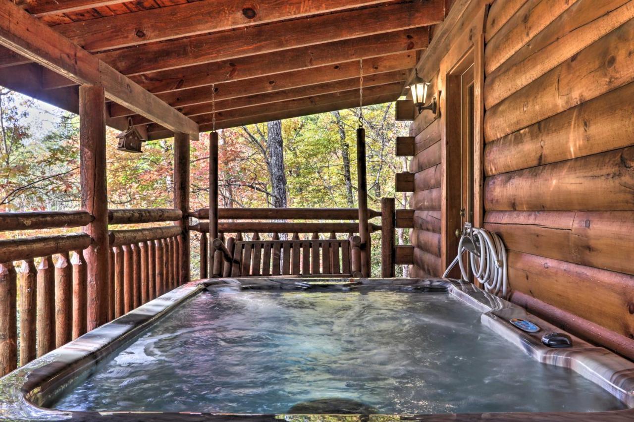 Smoky Mountain Log Cabin 7 Mi To Gatlinburg! سيفيرفيل المظهر الخارجي الصورة