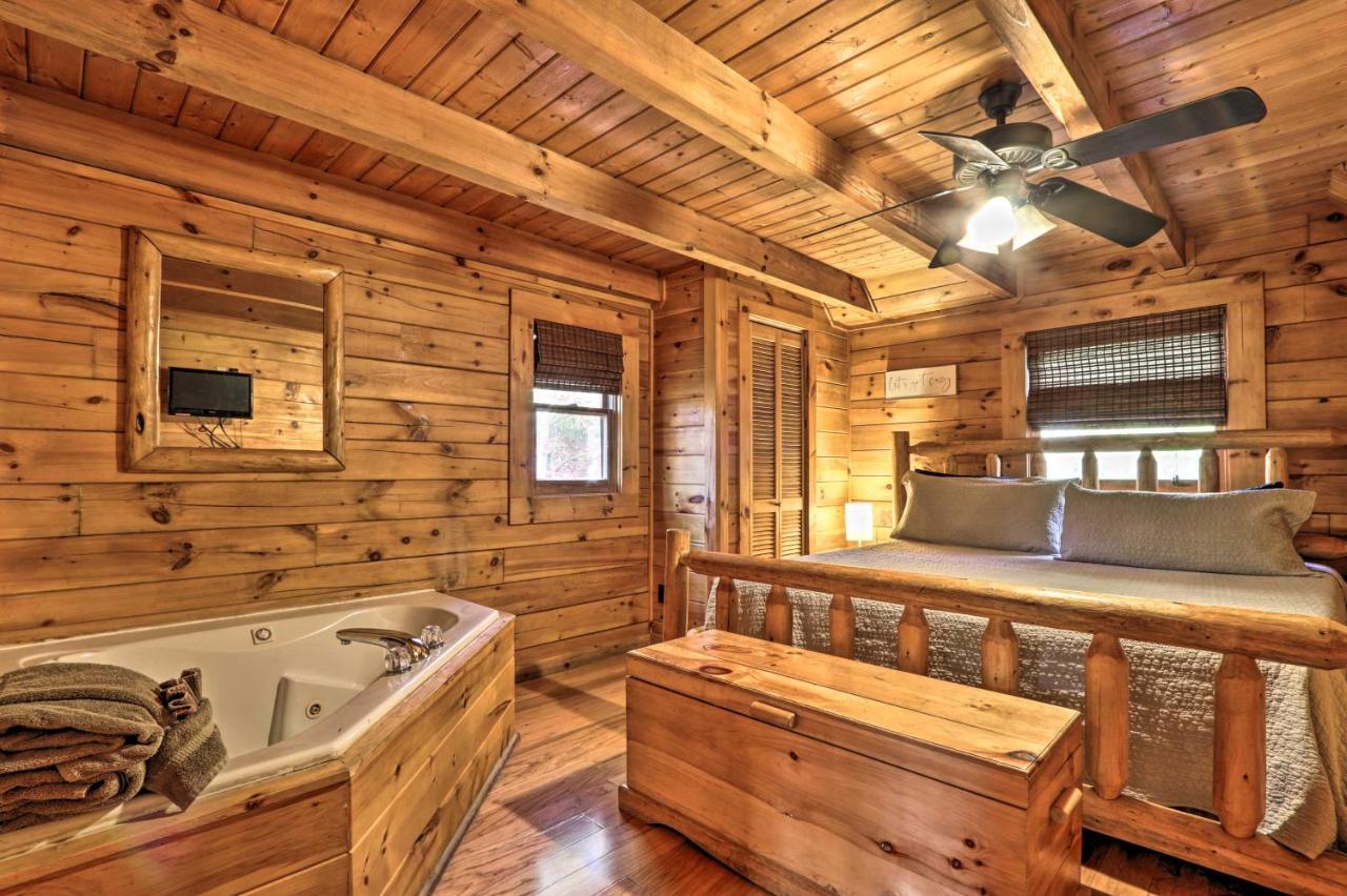 Smoky Mountain Log Cabin 7 Mi To Gatlinburg! سيفيرفيل المظهر الخارجي الصورة