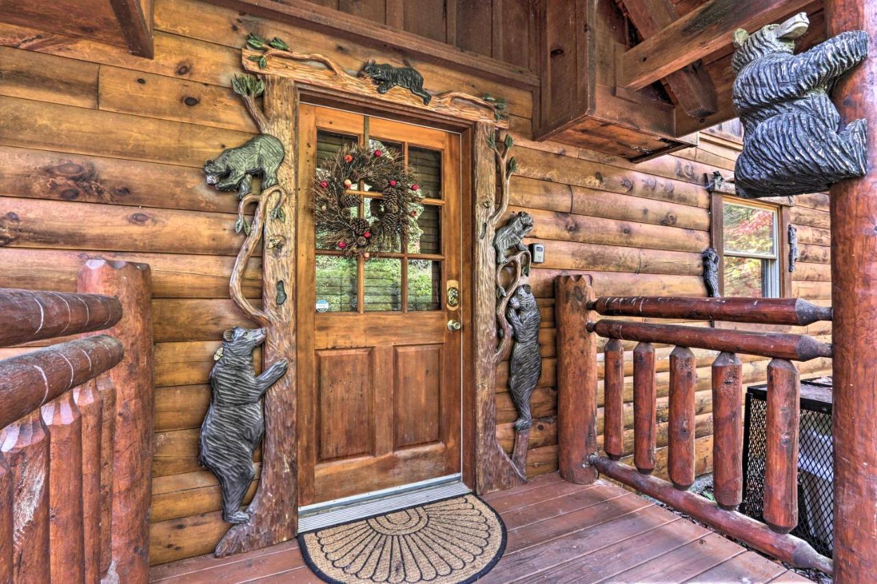 Smoky Mountain Log Cabin 7 Mi To Gatlinburg! سيفيرفيل المظهر الخارجي الصورة