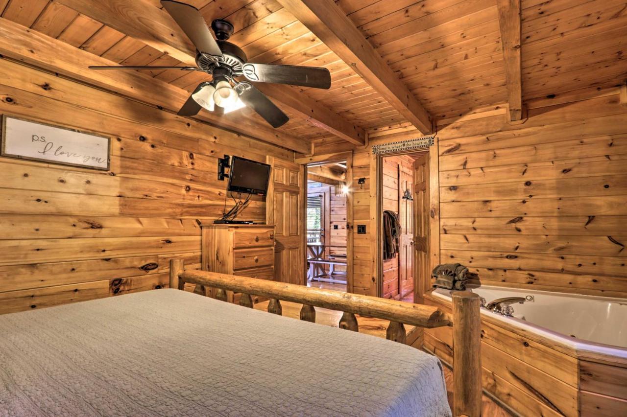 Smoky Mountain Log Cabin 7 Mi To Gatlinburg! سيفيرفيل المظهر الخارجي الصورة